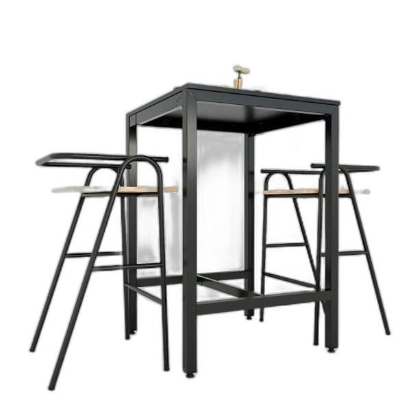 Combo bộ bàn bar và 2 ghế bar COZY nhiều màu C