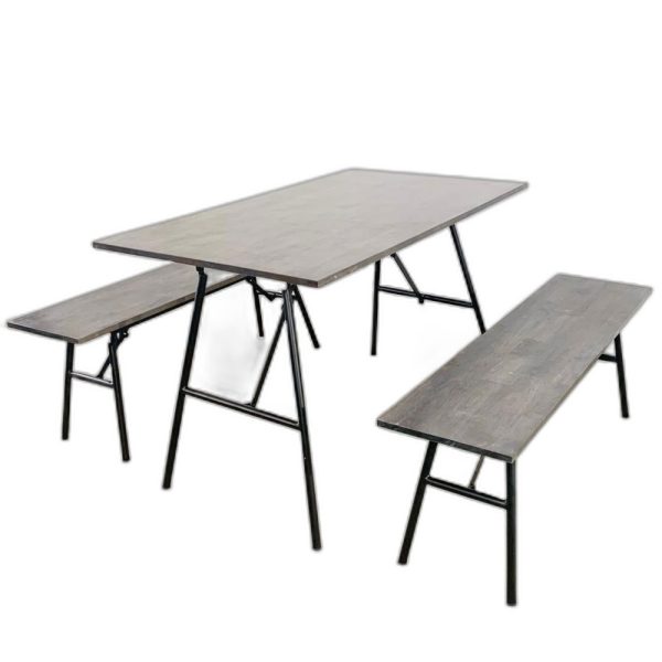 Combo bộ bàn ghế ăn ARGON gấp gọn