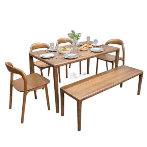 Combo bộ bàn ghế ăn Neva 6 người