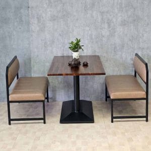 Combo bộ bàn ghế cà phê, nhà hàng, quán ăn C - hình 1