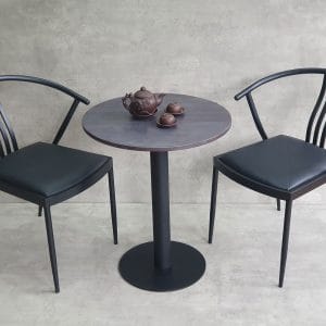 Combo bộ bàn ghế cafe 2 ghế 1 bàn cafe tròn C - hình 1