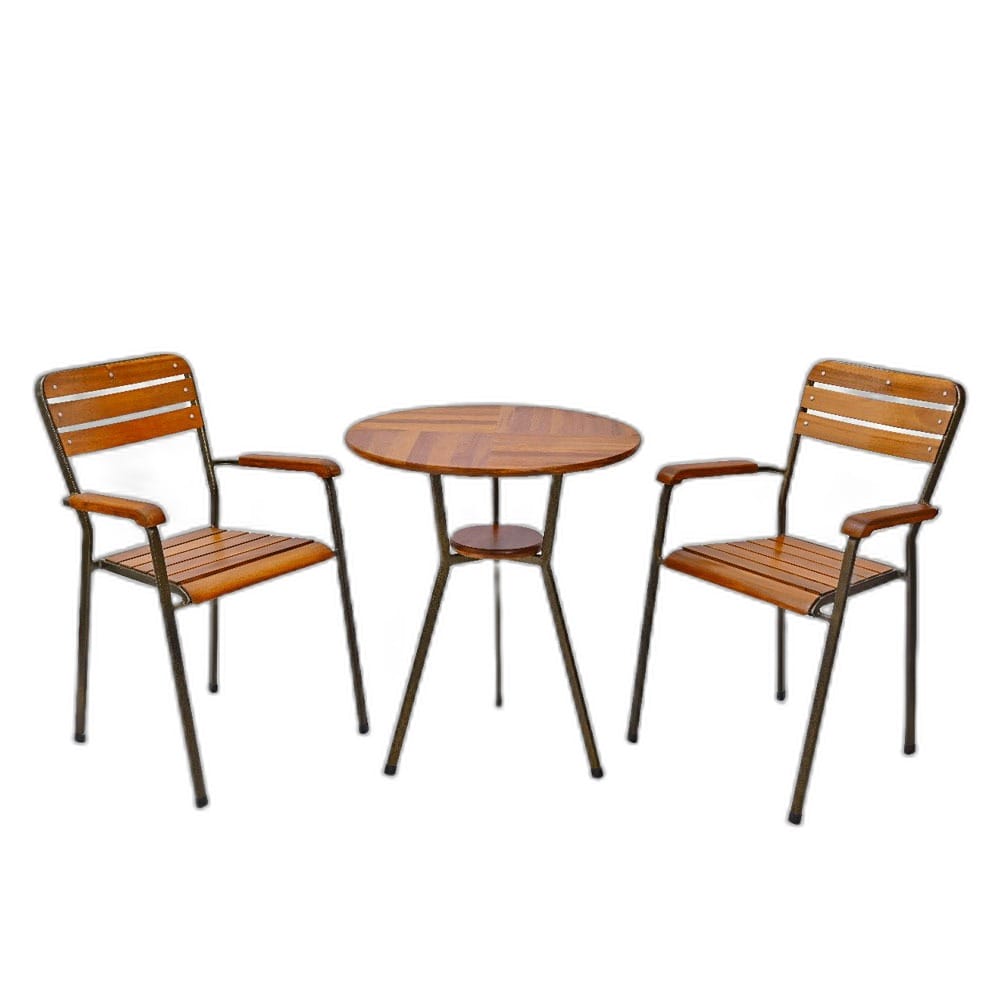 Combo bộ bàn ghế cafe ngoài trời Moon 03 chịu nắng mưa C Combo bộ bàn ghế cafe ngoài trời Moon 03 chịu nắng mưa C
