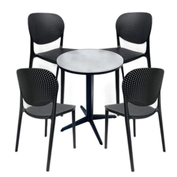 Combo bộ bàn ghế quán cafe cao cấp C