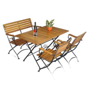 Lỗi 404 Combo bộ bàn ngoài trời xếp gọn 120x75cm và ghế xếp gọn C