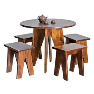 Lỗi 404 Combo bộ bàn tròn và 4 ghế gỗ tràm