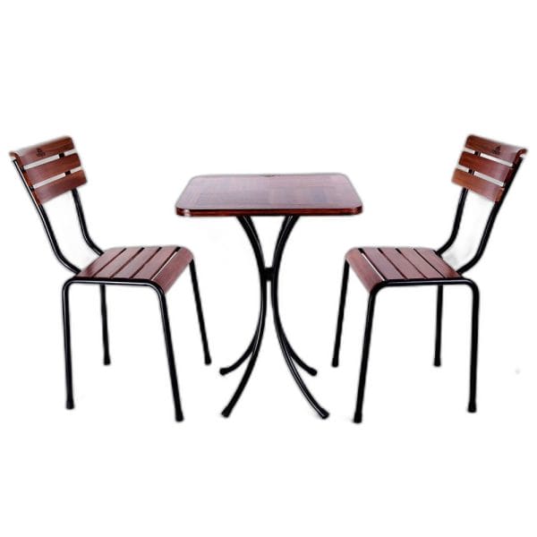 Combo bộ bàn và 2 ghế cafe ngoài trời Kite - C