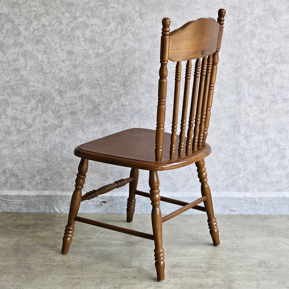 Ghế Amish lưng tựa cao 7 nan gỗ cao su Ghế Amish lưng tựa cao 7 nan gỗ cao su - hình 1