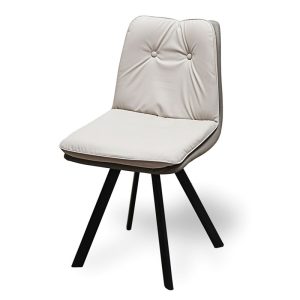 Ghế ăn mặt nệm 2 lớp chân sắt sơn tĩnh điện - hình 1