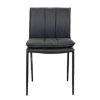 Ghế ăn nệm da microfiber chân sắt