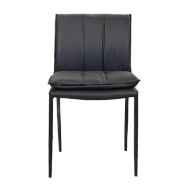 Ghế ăn nệm da microfiber chân sắt