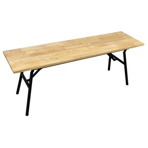 Ghế băng ARGON chân gấp gọn 120x30x45 (cm) - hình 2