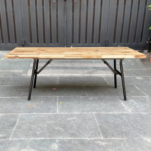 Ghế băng ARGON gấp gọn gỗ tràm dày 25mm - hình 3