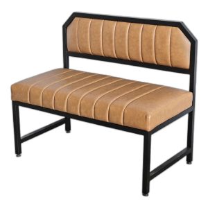 Ghế băng bọc nệm 100x55x87cm khung sắt