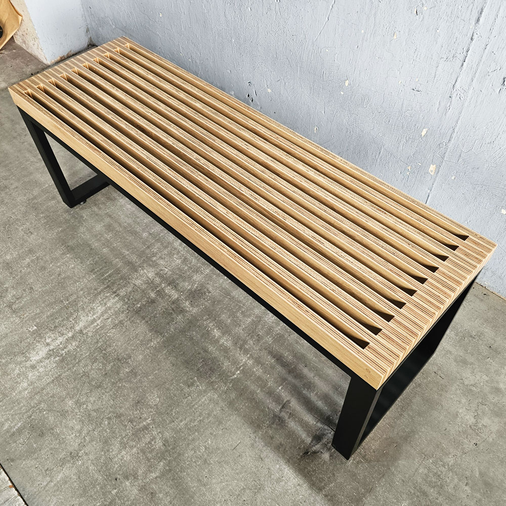 Ghế băng dài 120x36cm gỗ plywood Ghế băng dài 120x36cm gỗ plywood - hình 4