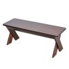 Ghế băng dài 120x40x45cm gỗ tràm