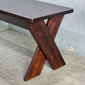 Ghế băng dài 120x40x45cm gỗ tràm - hình 1
