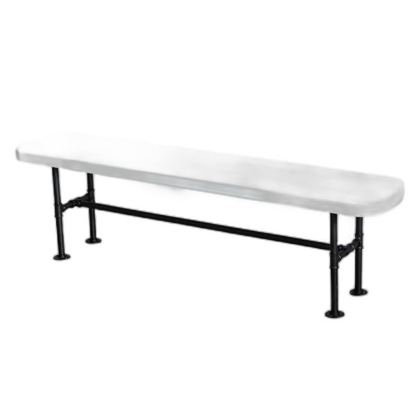 Ghế băng dài 160x32cm gỗ thông chân ống nước