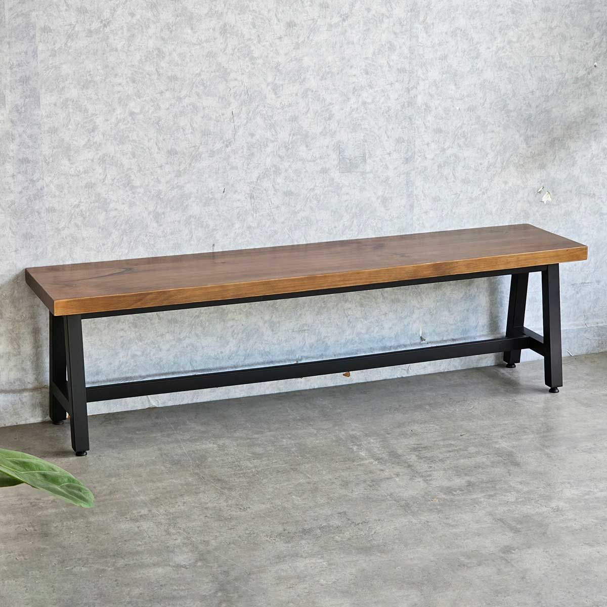 Ghế băng dài 160x35x45cm gỗ thông Ghế băng dài 160x35x45cm gỗ thông - hình 2