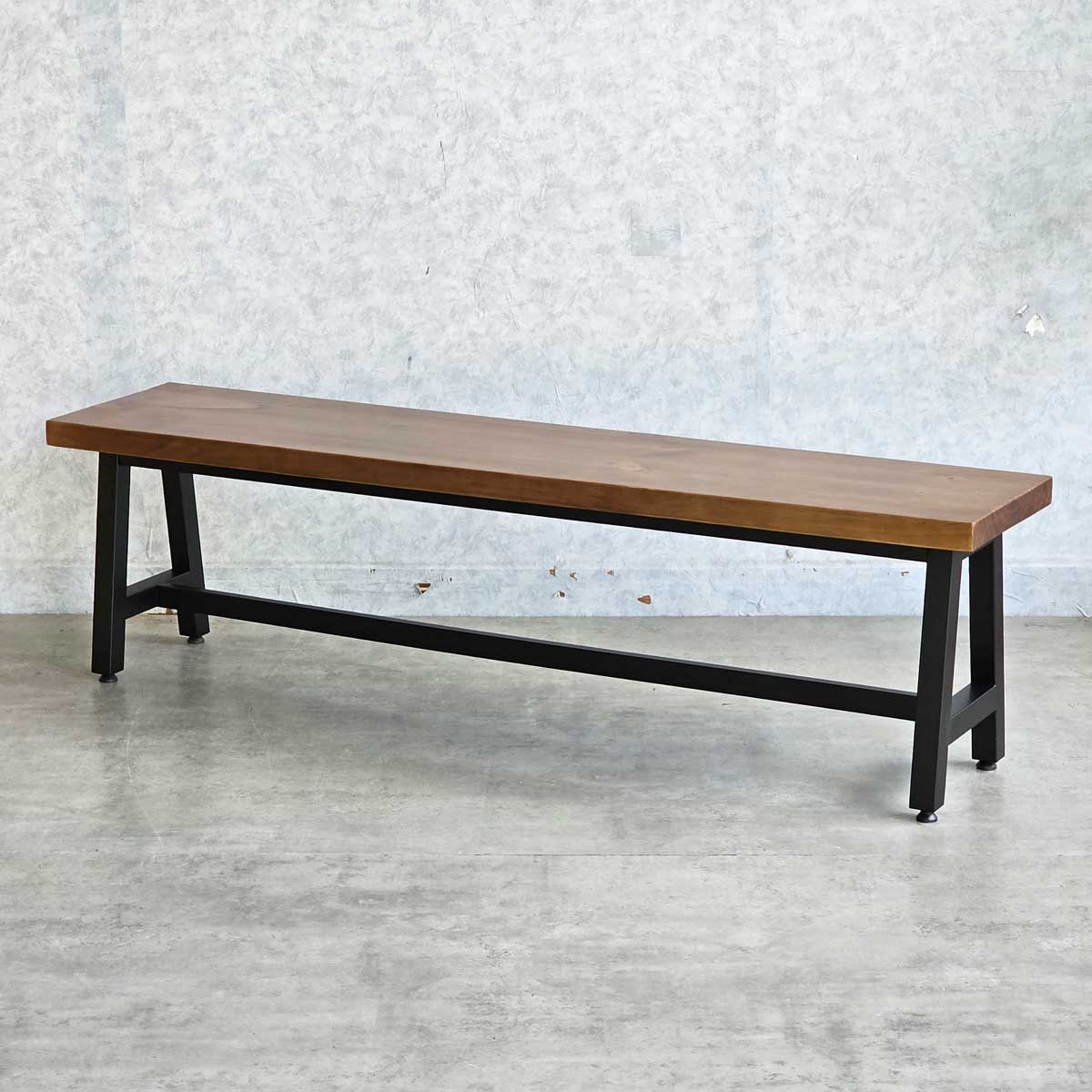 Ghế băng dài 160x35x45cm gỗ thông Ghế băng dài 160x35x45cm gỗ thông - hình 3
