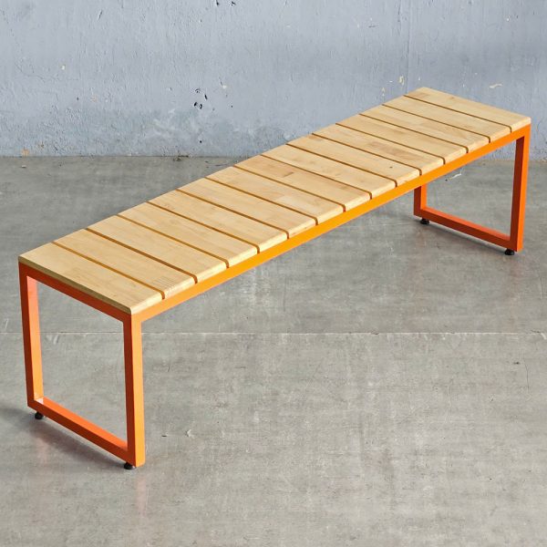 Ghế băng dài 160x40cm gỗ cao su - hình 3