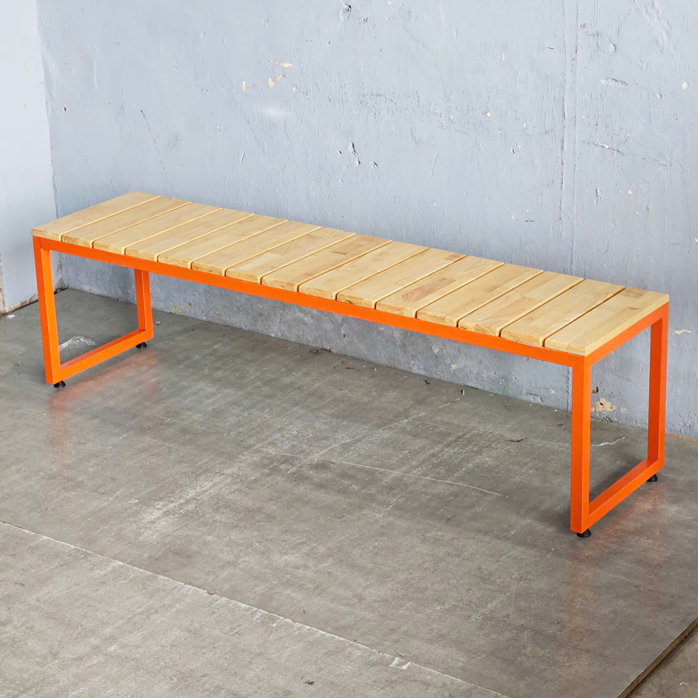 Ghế băng dài 160x40cm gỗ cao su Ghế băng dài 160x40cm gỗ cao su - hình 5