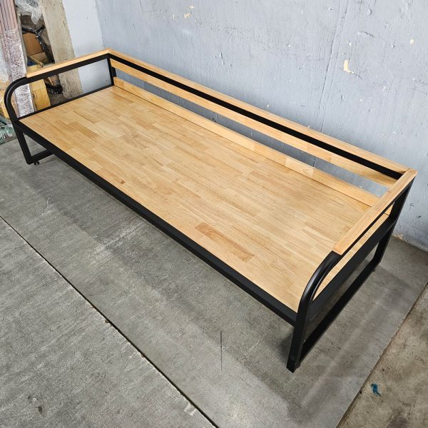 Ghế băng dài 190x70cm gỗ cao su - hình 4