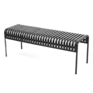 Ghế băng dài ngoài trời 120x40cm sắt sơn tĩnh điện