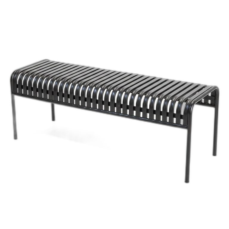 Ghế băng dài ngoài trời 120x40cm sắt sơn tĩnh điện