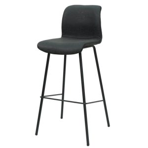 Ghế bar nệm da chân sắt sơn tĩnh điện GAKJB-066H - hình 1
