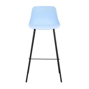 Ghế bar nhựa chân sắt sơn tĩnh điện - hình 1