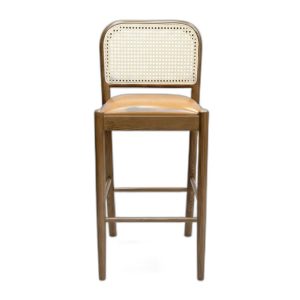 Ghế bar Sienna bọc da Si gỗ Ash G