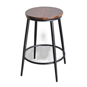Ghế bar tròn cao 60cm mặt gỗ G