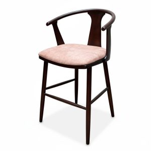 Ghế bar Trung Hoa bọc vải gỗ Ash G - hình 1