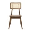 Ghế Bonavista lưng lưới gỗ Ash