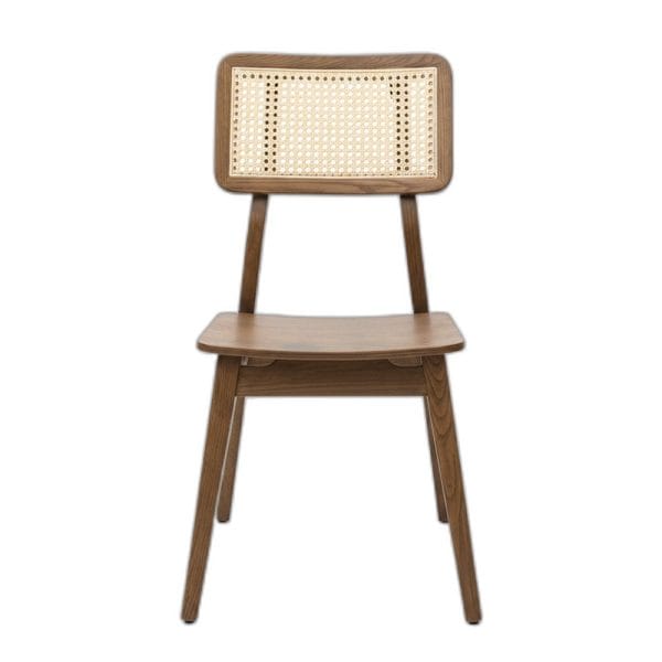 Ghế Bonavista lưng lưới gỗ Ash