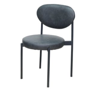 Ghế cafe, ghế ăn Verpan nệm da chân sắt GAKJC-430