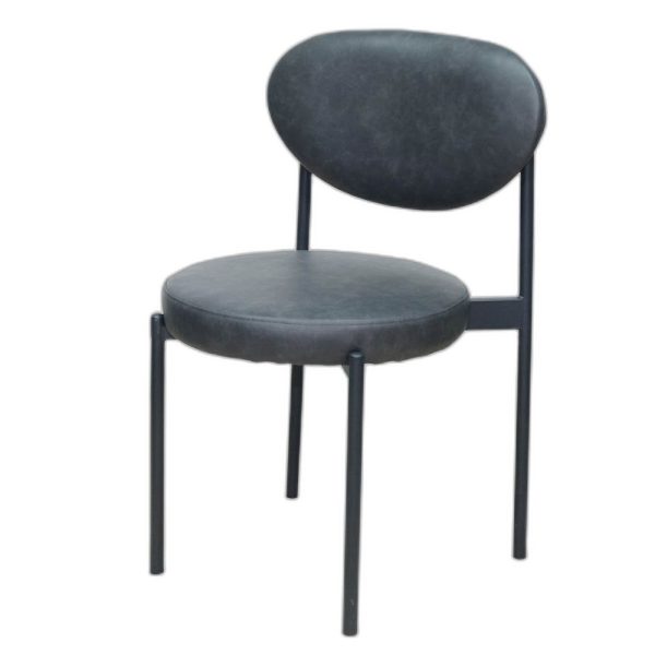 Ghế cafe, ghế ăn Verpan nệm da chân sắt GAKJC-430