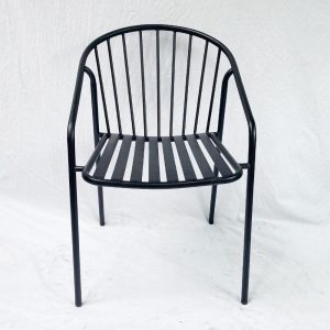 Ghế cafe, ghế ngoài trời sắt sơn tĩnh điện - hình 1