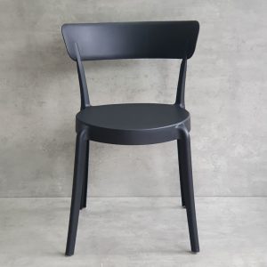 Ghế cafe nhựa lưng tựa - hình 1
