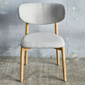Ghế cafe Oleandro bọc vải gỗ Ash - hình 1