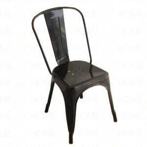 Ghế cafe tolix thấp tựa lưng nhiều màu - hình 1
