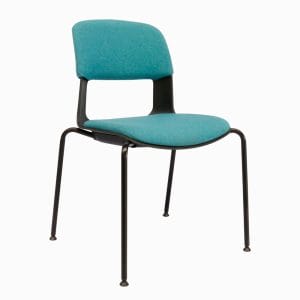 Ghế COVE bọc nệm vải nỉ chân sắt C - hình 1