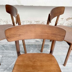 Ghế Cross gỗ tần bì lưng tựa plywood - hình 1