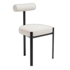 Ghế cục chả nệm bọc vải chân sắt