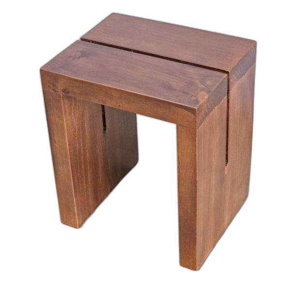 Ghế đôn 30x25x35cm gỗ thông