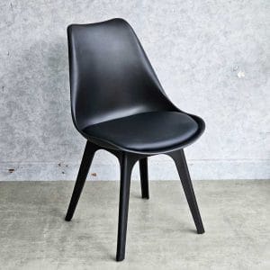 Ghế Eames nhựa đúc có lót nệm - hình 1