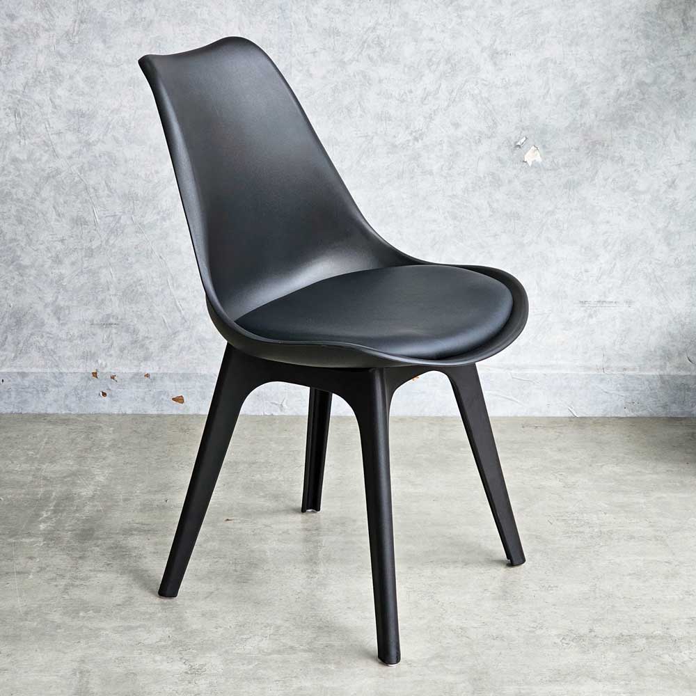 Ghế Eames nhựa đúc có lót nệm Ghế Eames nhựa đúc có lót nệm - hình 2