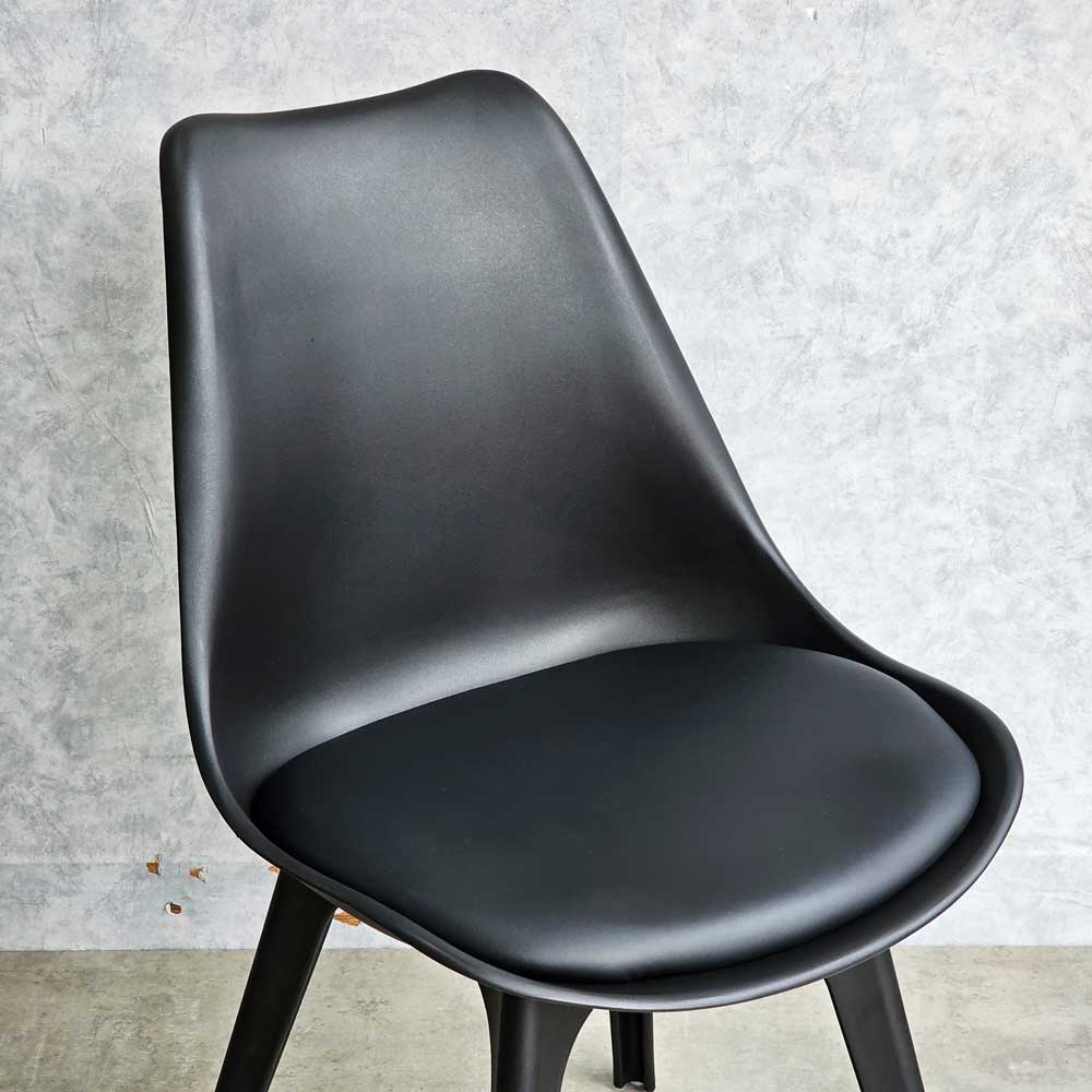 Ghế Eames nhựa đúc có lót nệm Ghế Eames nhựa đúc có lót nệm - hình 4