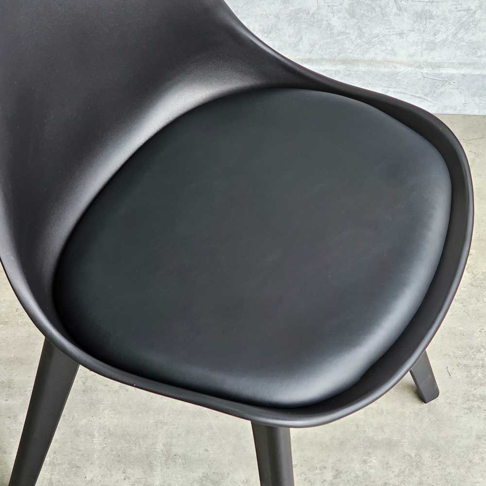 Ghế Eames nhựa đúc có lót nệm Ghế Eames nhựa đúc có lót nệm - hình 5