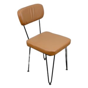 Ghế nệm chân sắt Lap kiểu Hairpin